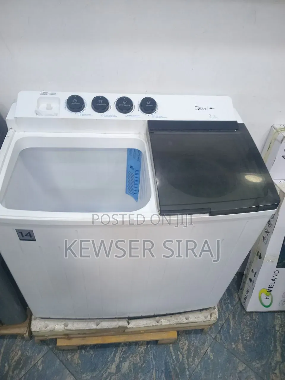 Media 14kg Washing Machine Manual System