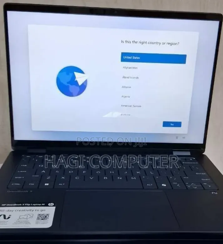 New Laptop HP OmniBook Ultra Flip 14" 16GB Intel Core Ultra 7 SSD 1T