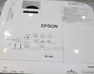 WBrand New EPSON Projector
Model Name: EB -X49
Hardware Interface: