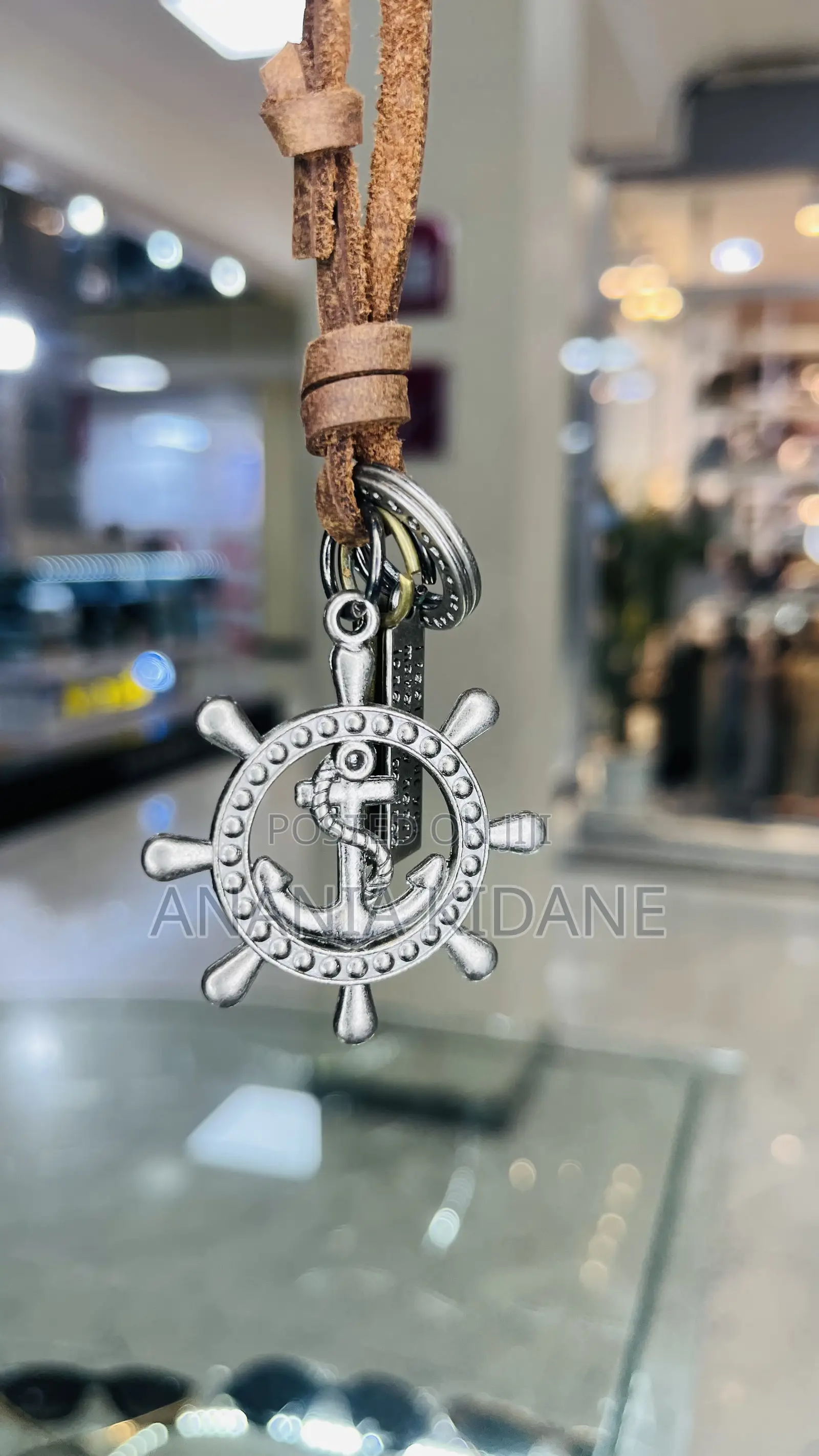 Leather Stylish Necklace