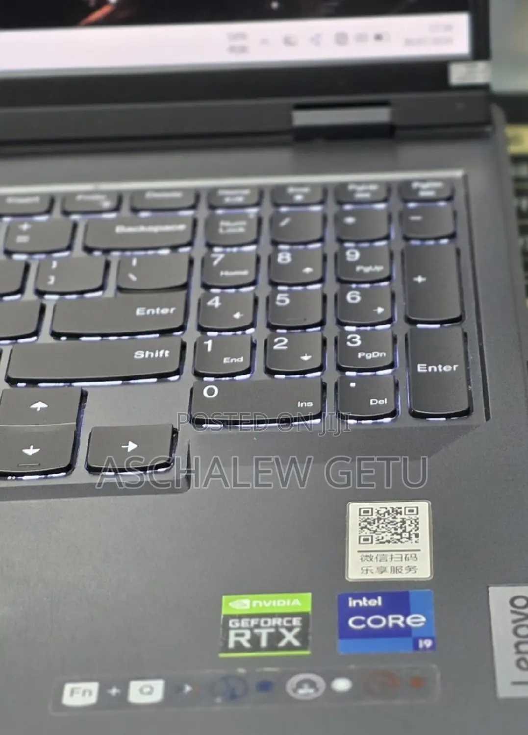 New Laptop Lenovo Legion 5 16GB Intel Core i9 SSD 1T