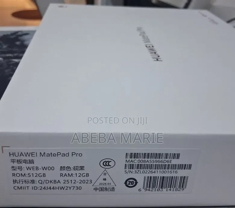 New Huawei MatePad Pro 512 GB