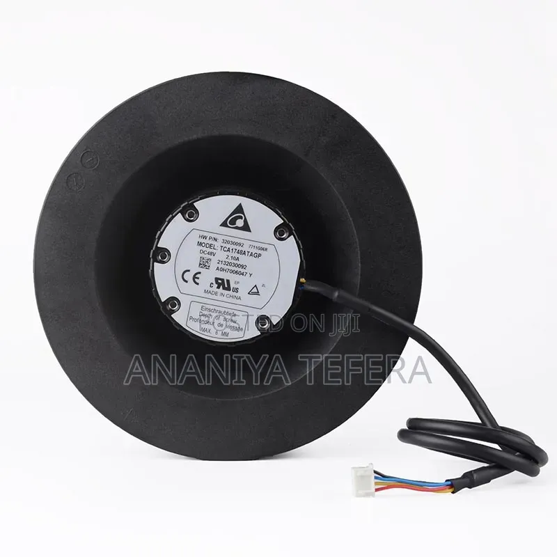 High-Speed Industrial DC Centrifugal Blower Fan