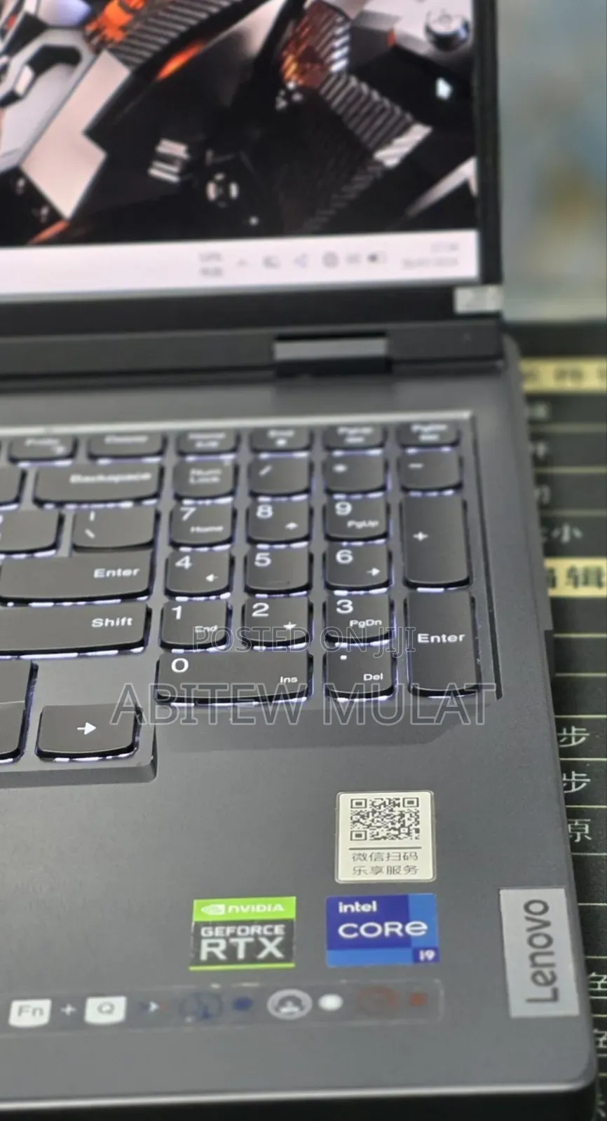 New Lenovo Legion Y7000P IRX9 Gaming Laptop 16GB Intel Core i9 SSD 1T
