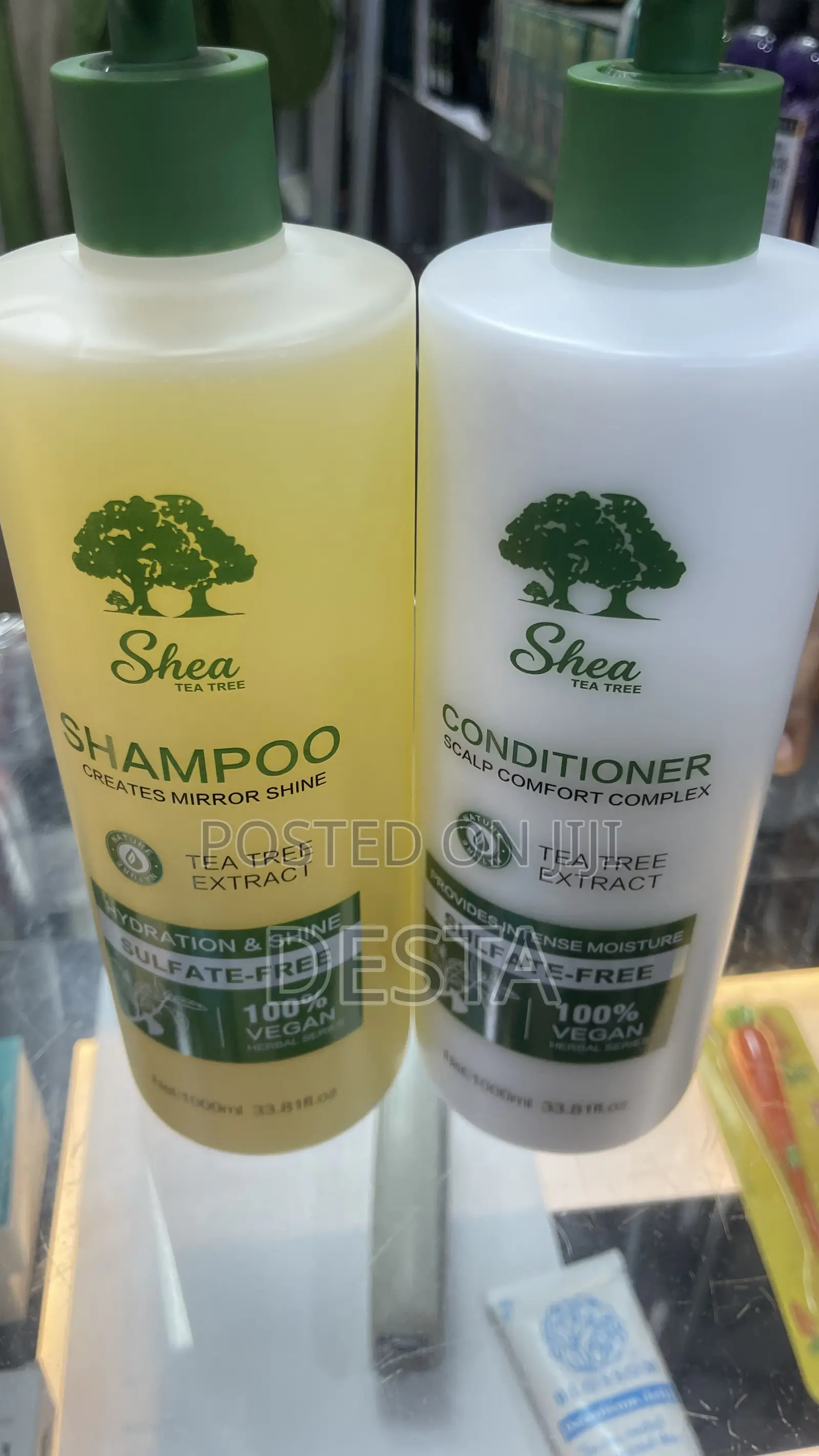 Shea Tea Tree Tea Tree Extract Shampoo Conditioner