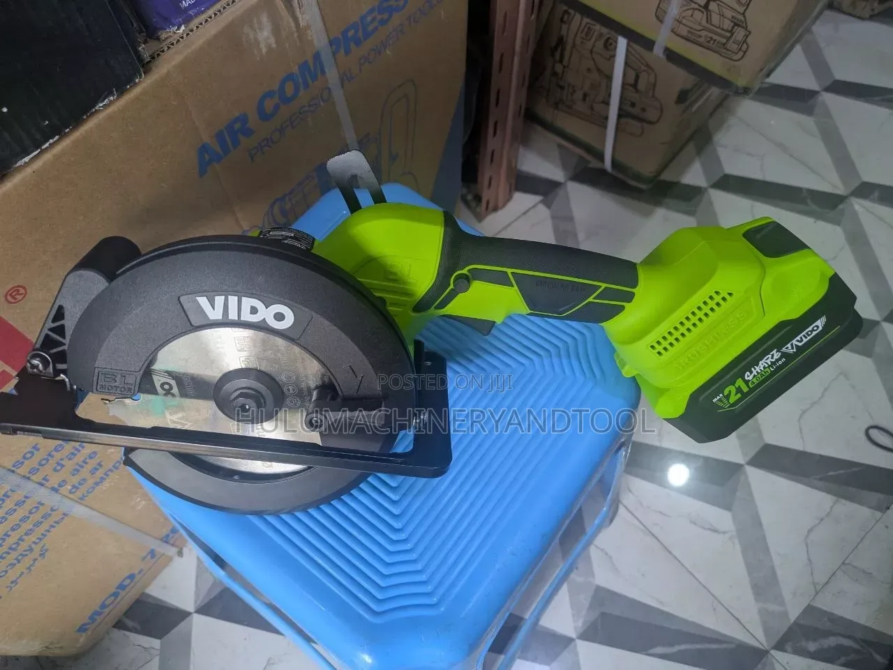 Vido 21v Cordless Brushless Circular Saw