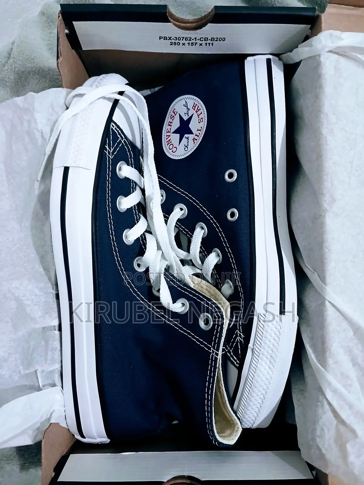 Converse Chuck Taylor All Star High Top Canvas Sneakers – Navy Blue
