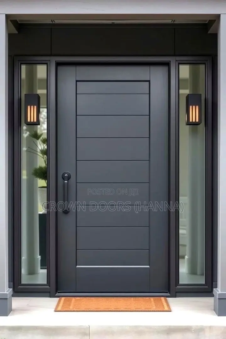 Main Gate Doors Direct From Our Factory. Made of Natural Stone Wood