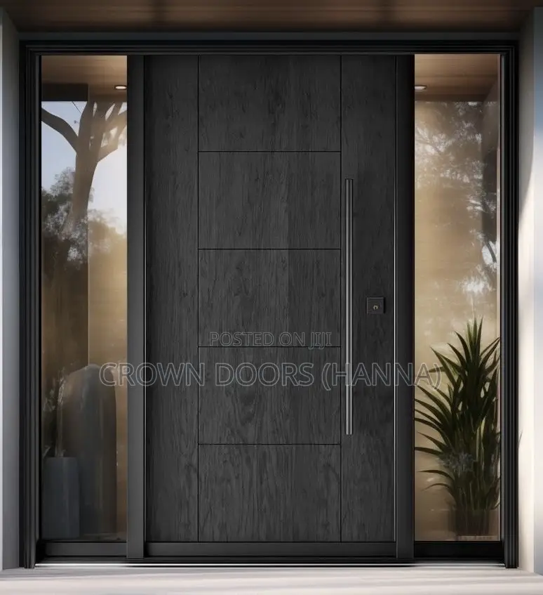 Main Gate Doors Direct From Our Factory. Made of Natural Stone Wood