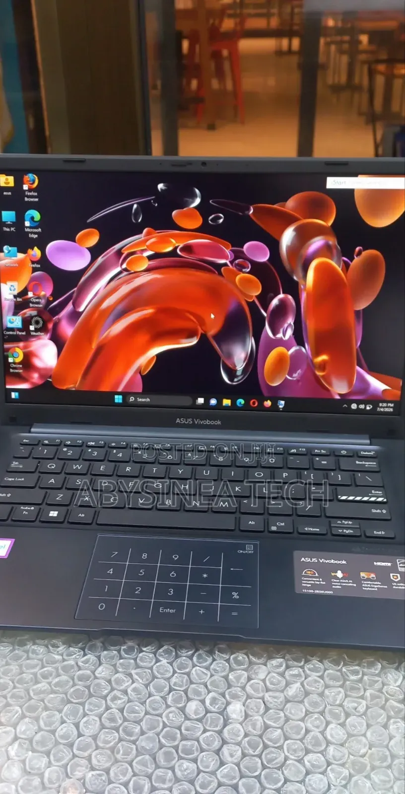 New Laptop Asus VivoBook 15 X505BA 16GB Intel Core i9 SSD 512GB