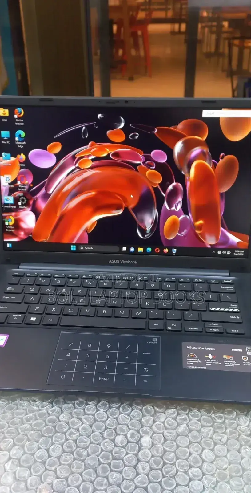 New Laptop Asus VivoBook 15 X505BA 16GB Intel Core i9 SSD 512GB