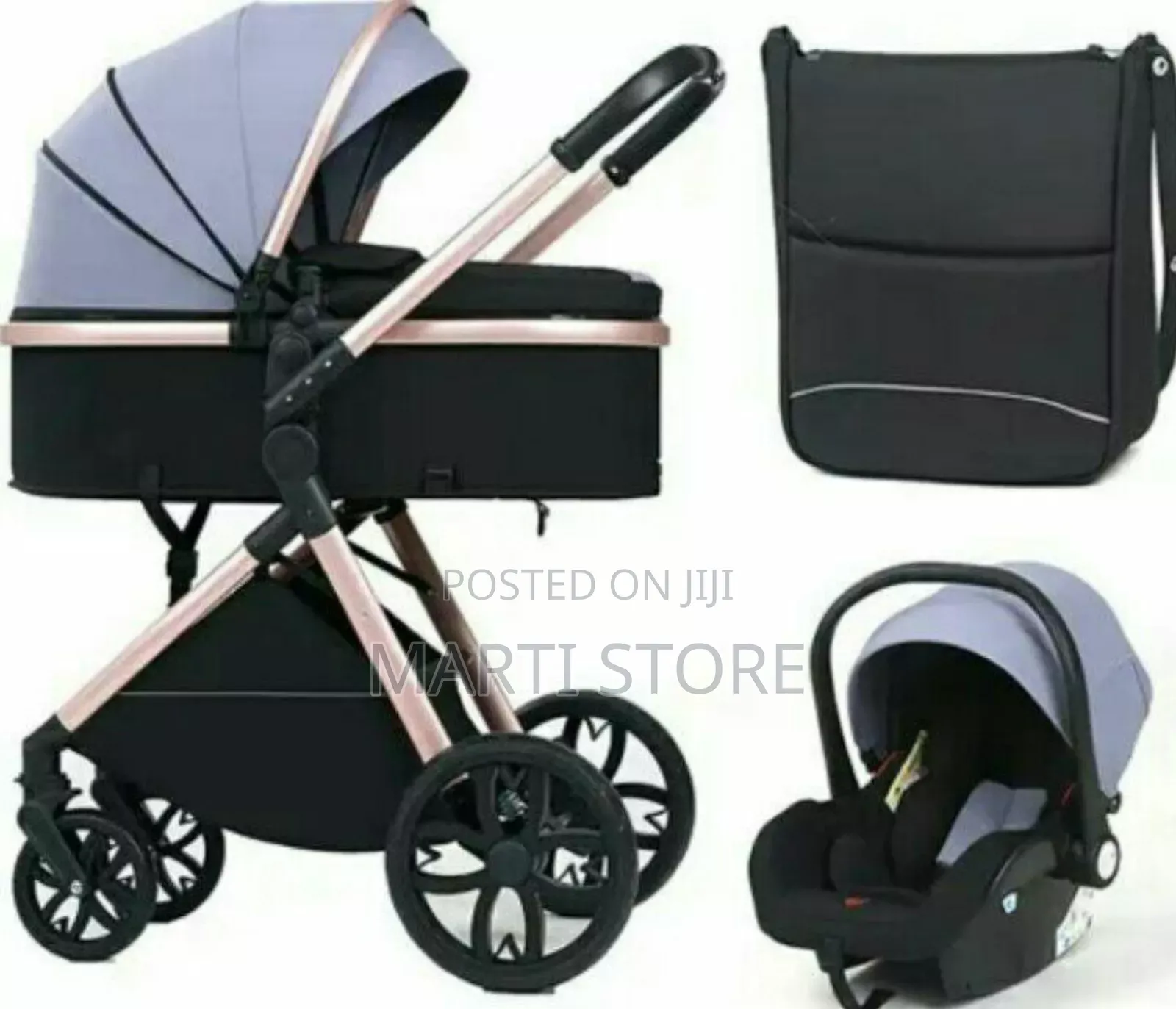 3 in 1 Kidilo Baby Stroller