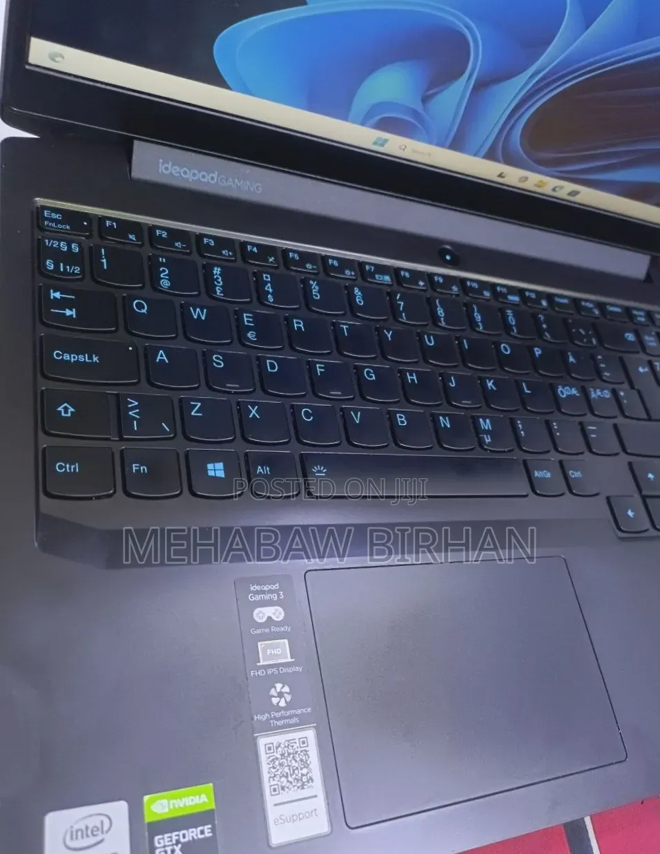 New Laptop Lenovo Ideapad Gaming 3 16GB Intel Core i5 SSD 512GB