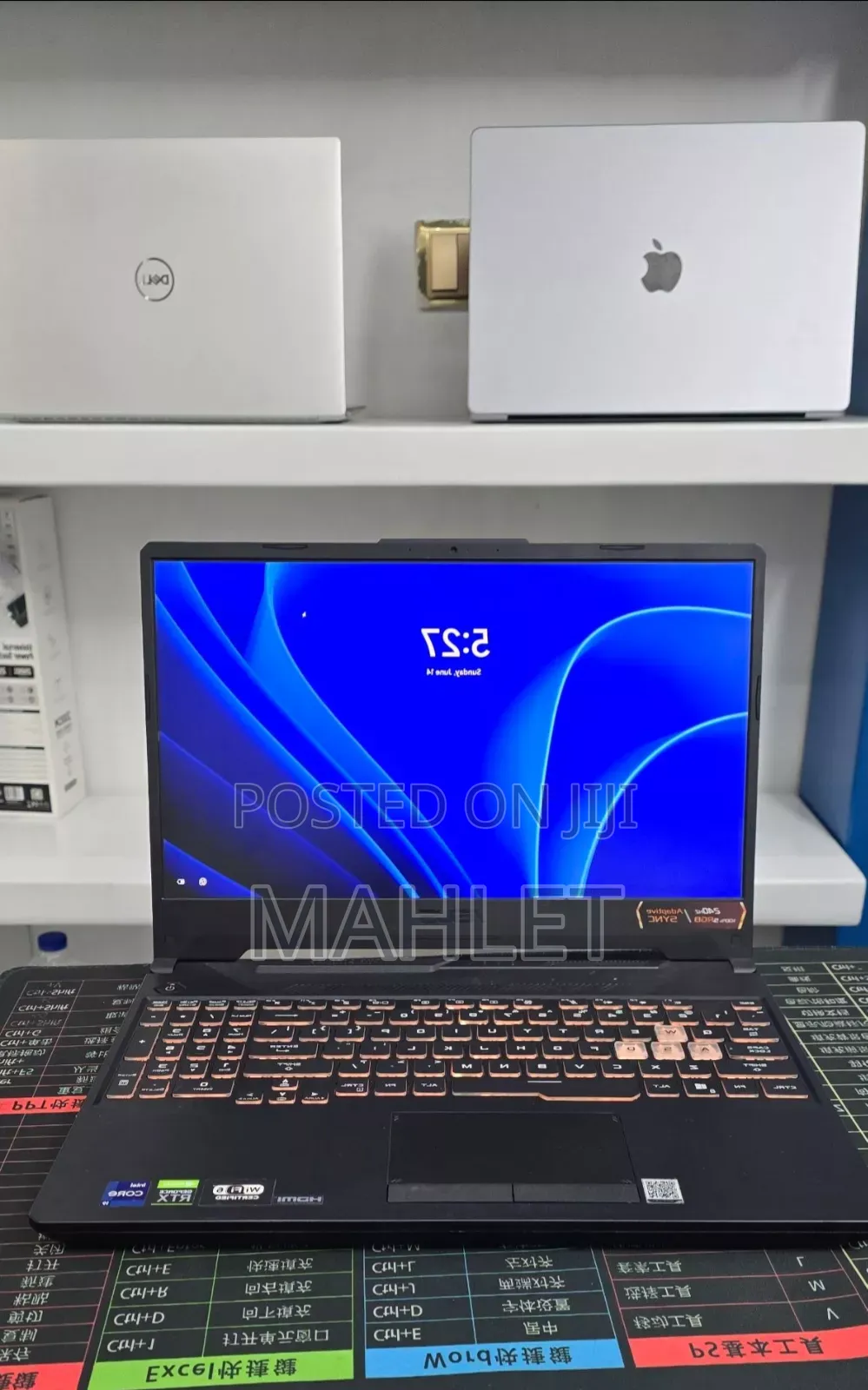 New Laptop Asus TUF Gaming F15 16GB Intel Core i9 SSD 512GB