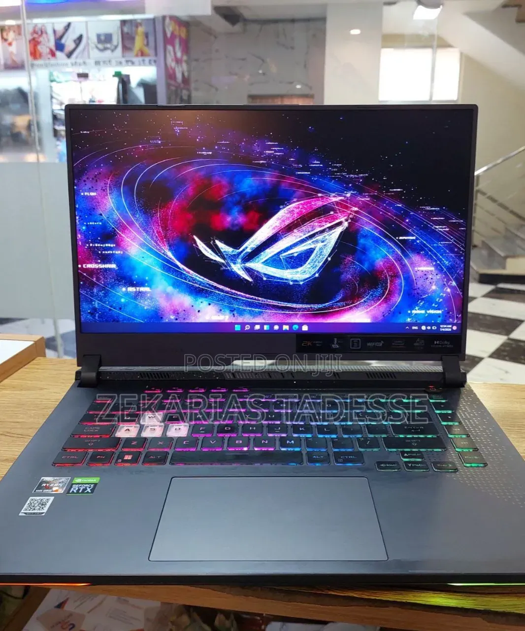 New Laptop Asus ROG Strix G16 G614 16GB AMD Ryzen 9 SSD 1T