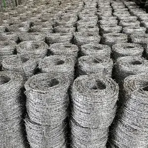እነዚህ በጋልቫናይዝድ (Galvanized) ብረት የተሠሩ ባህላዊ ጠመዝማዛ (Twist) እሾህ ሽቦዎች