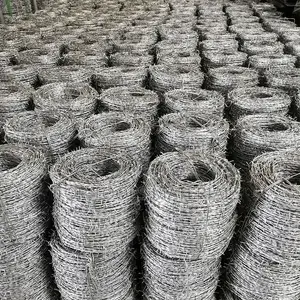 እነዚህ በጋልቫናይዝድ (Galvanized) ብረት የተሠሩ ባህላዊ ጠመዝማዛ (Twist) እሾህ ሽቦዎች