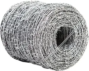 እነዚህ በጋልቫናይዝድ (Galvanized) ብረት የተሠሩ ባህላዊ ጠመዝማዛ (Twist) እሾህ ሽቦዎች