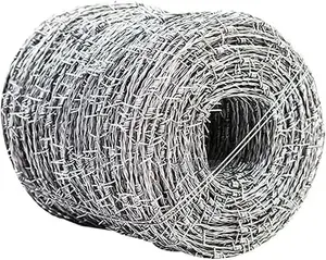 እነዚህ በጋልቫናይዝድ (Galvanized) ብረት የተሠሩ ባህላዊ ጠመዝማዛ (Twist) እሾህ ሽቦዎች