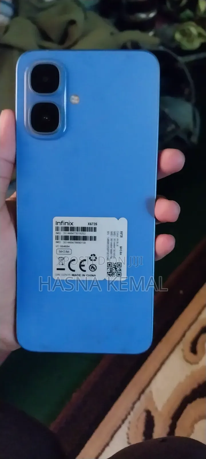 Infinix Smart 5 4G (X657C) 32 GB Blue