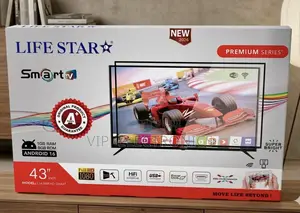 LifeStar 43 Inch TV F SMART– Android 16 1GB RAM 8GB ROM New 2026 Model