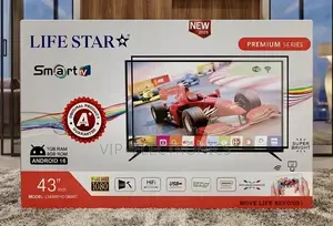 Life Star 43 Inch TV Full HD Smart SMAR – Android 16.0