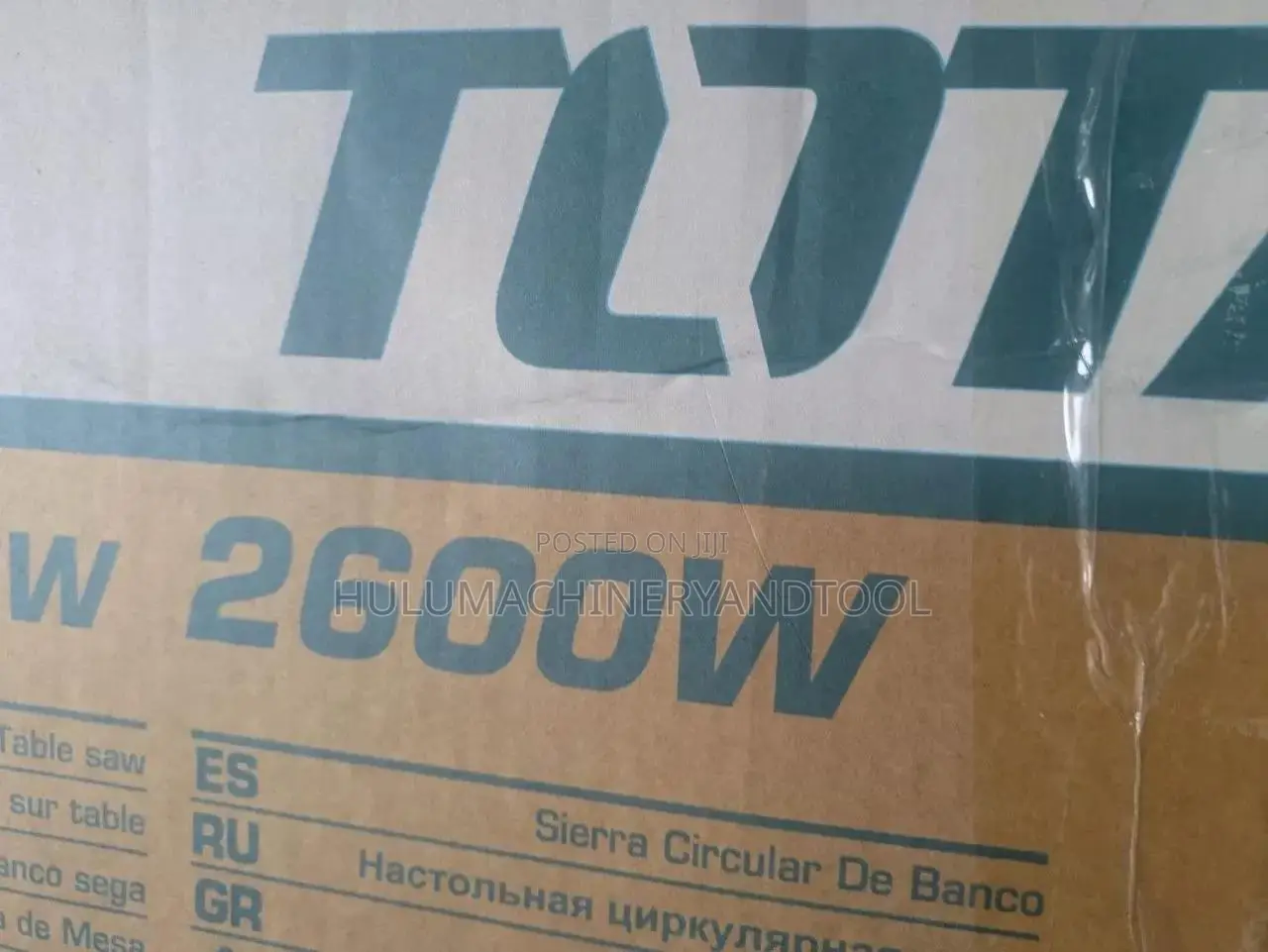 Total 2600w Industrial Table Saw