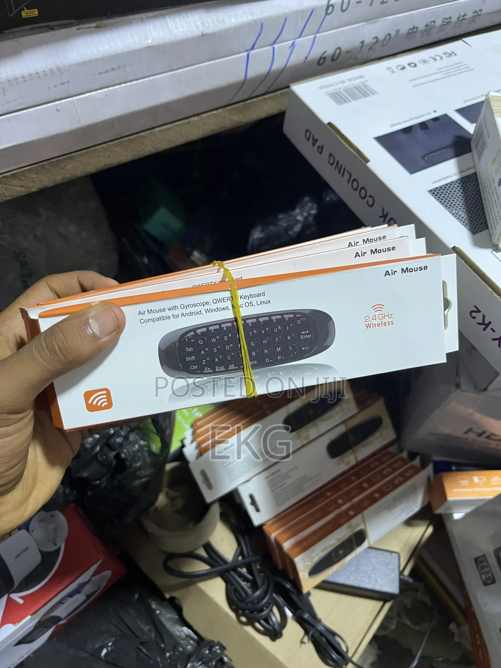 Air Mouse Wireless Keyboard ለ Smart TV እና TV Box