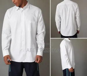 Brand New Men's Long Sleeve Striped Shirt