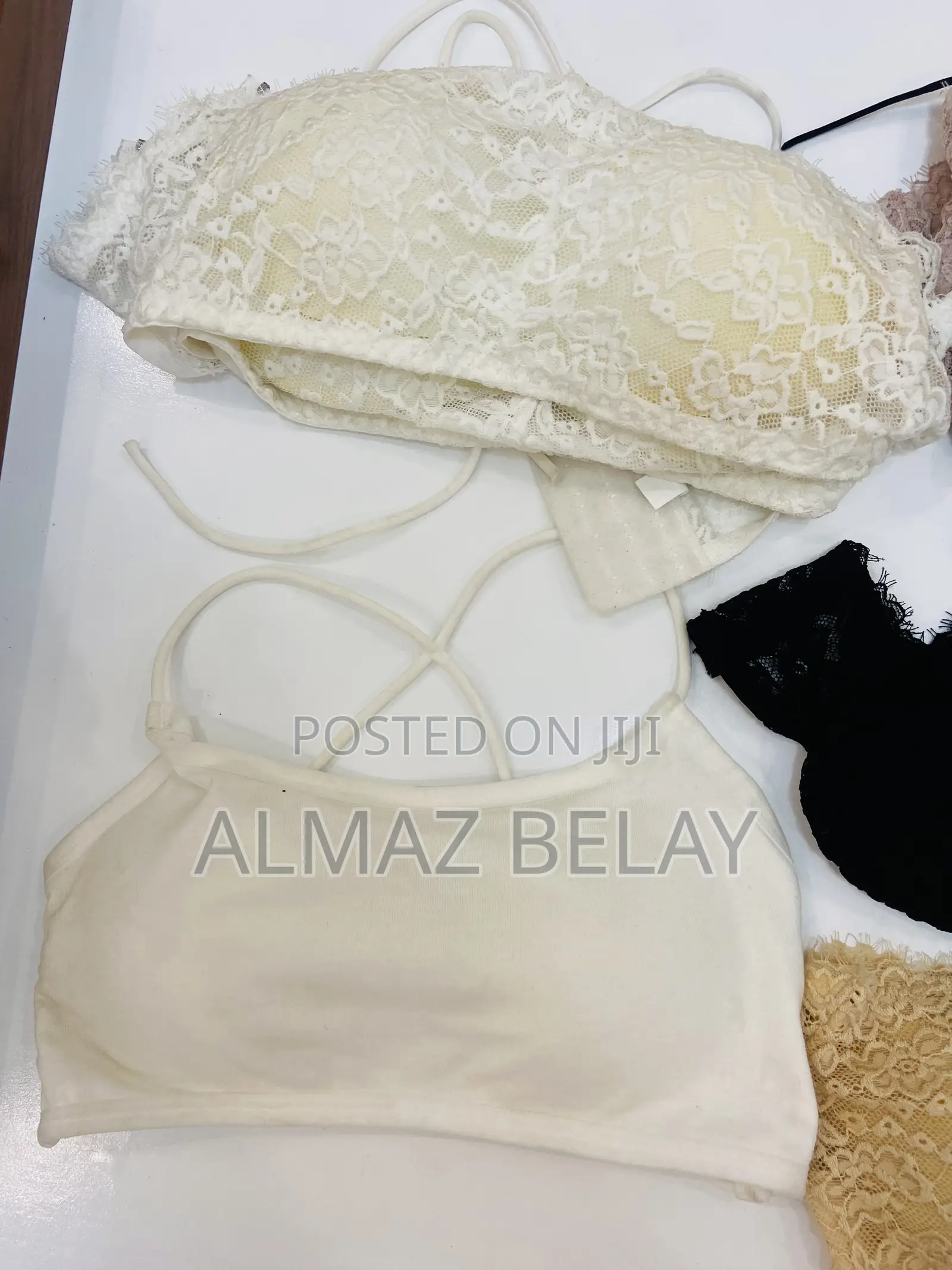 Tops and Backless Bra