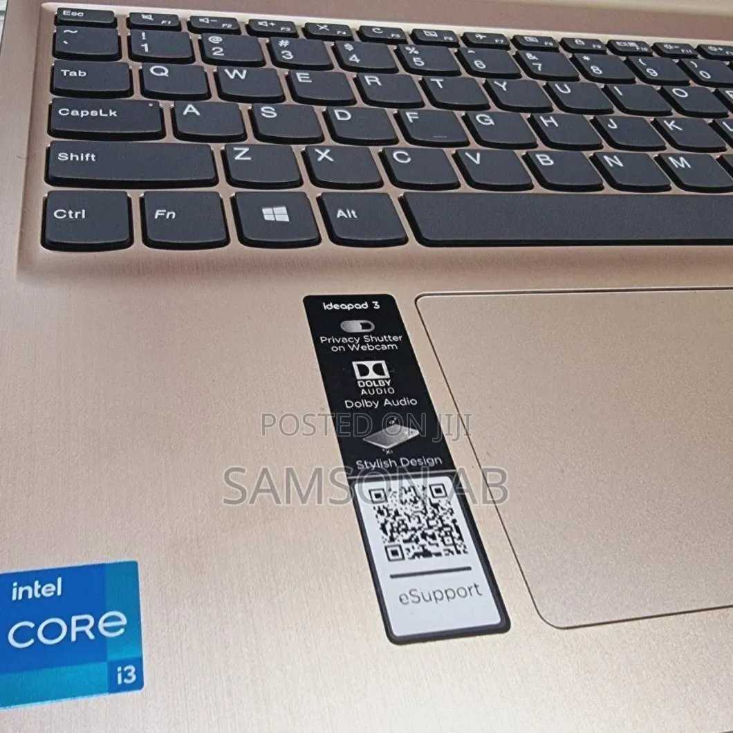 New Laptop Lenovo Ideapad 3 8GB Intel Core i3 SSD 256GB