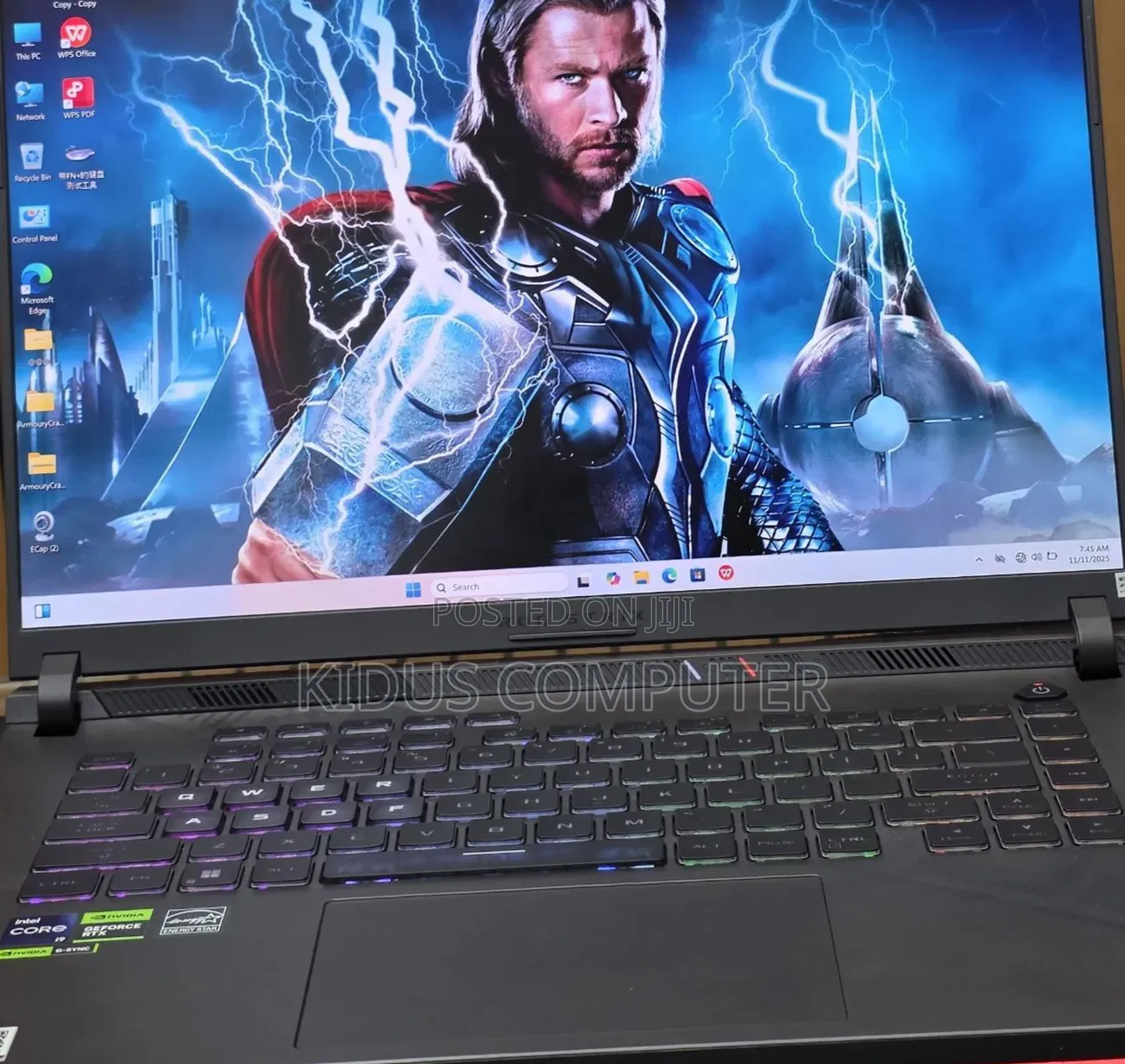 New Laptop Asus ROG Strix G16 G614 16GB Intel Core i9 SSD 1T