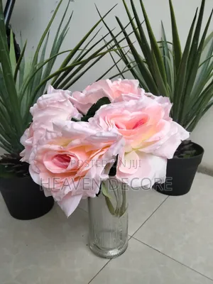 Artificial Flower With Vase አበባ ከነ ቫዙ