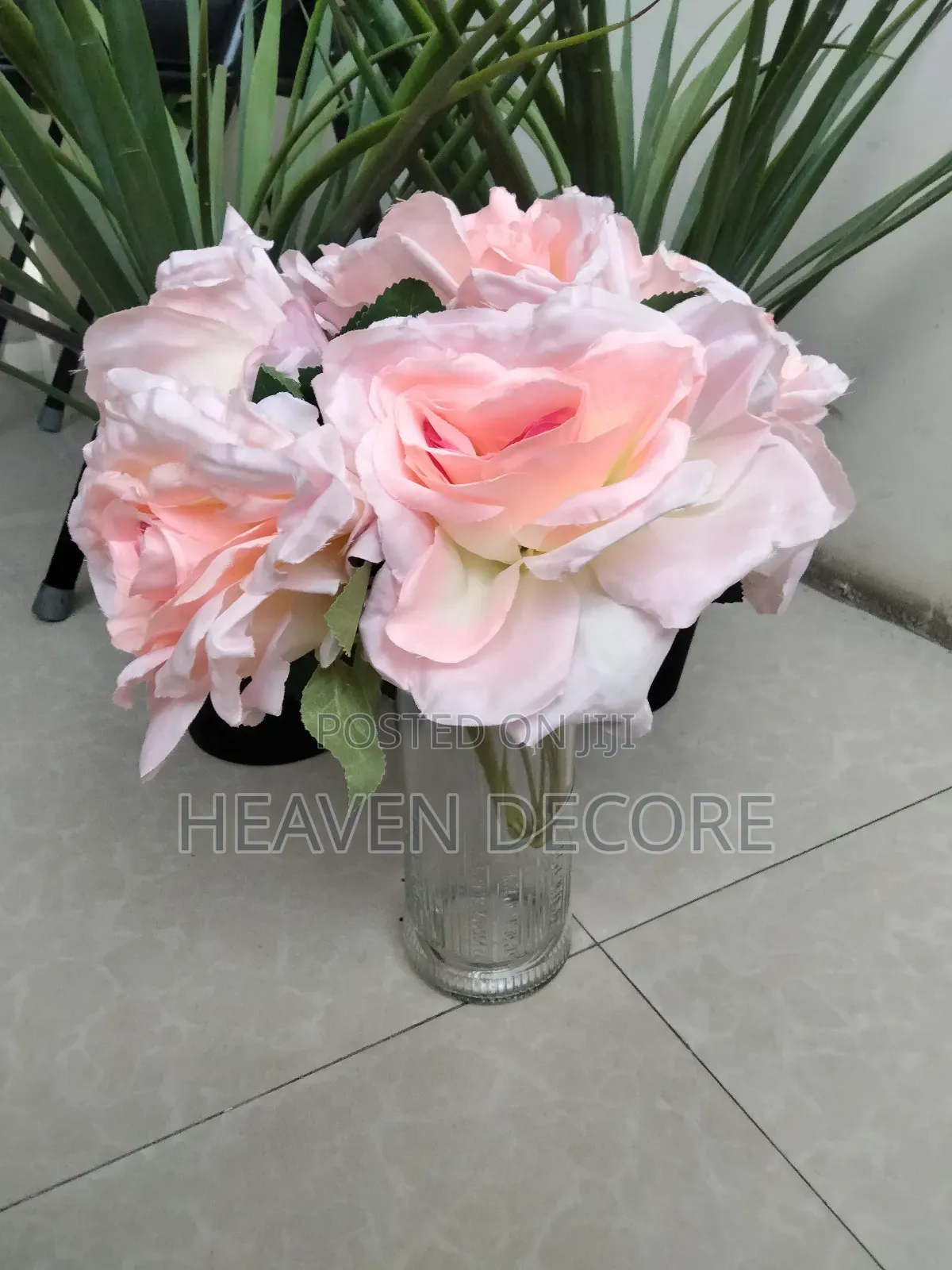 Artificial Flower With Vase አበባ ከነ ቫዙ