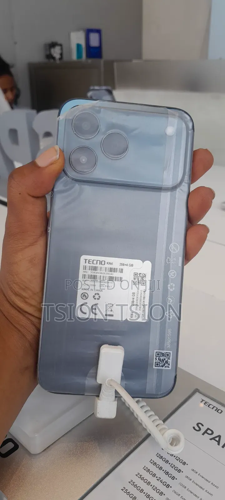 New Tecno Spark 50 128 GB Black