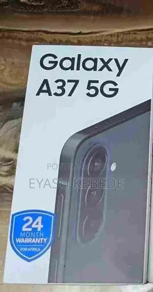 New Samsung Galaxy A37 256 GB Black