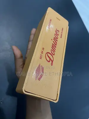 ሴራሚክ ዶሚኖስ መጫወቻ | ፕሮፌሽናል Ceramic Dominoes Game Professional Black Dot