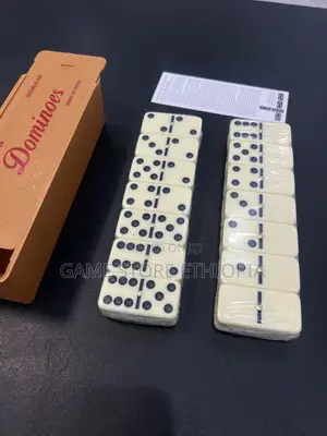 ሴራሚክ ዶሚኖስ መጫወቻ | ፕሮፌሽናል Ceramic Dominoes Game Professional Black Dot