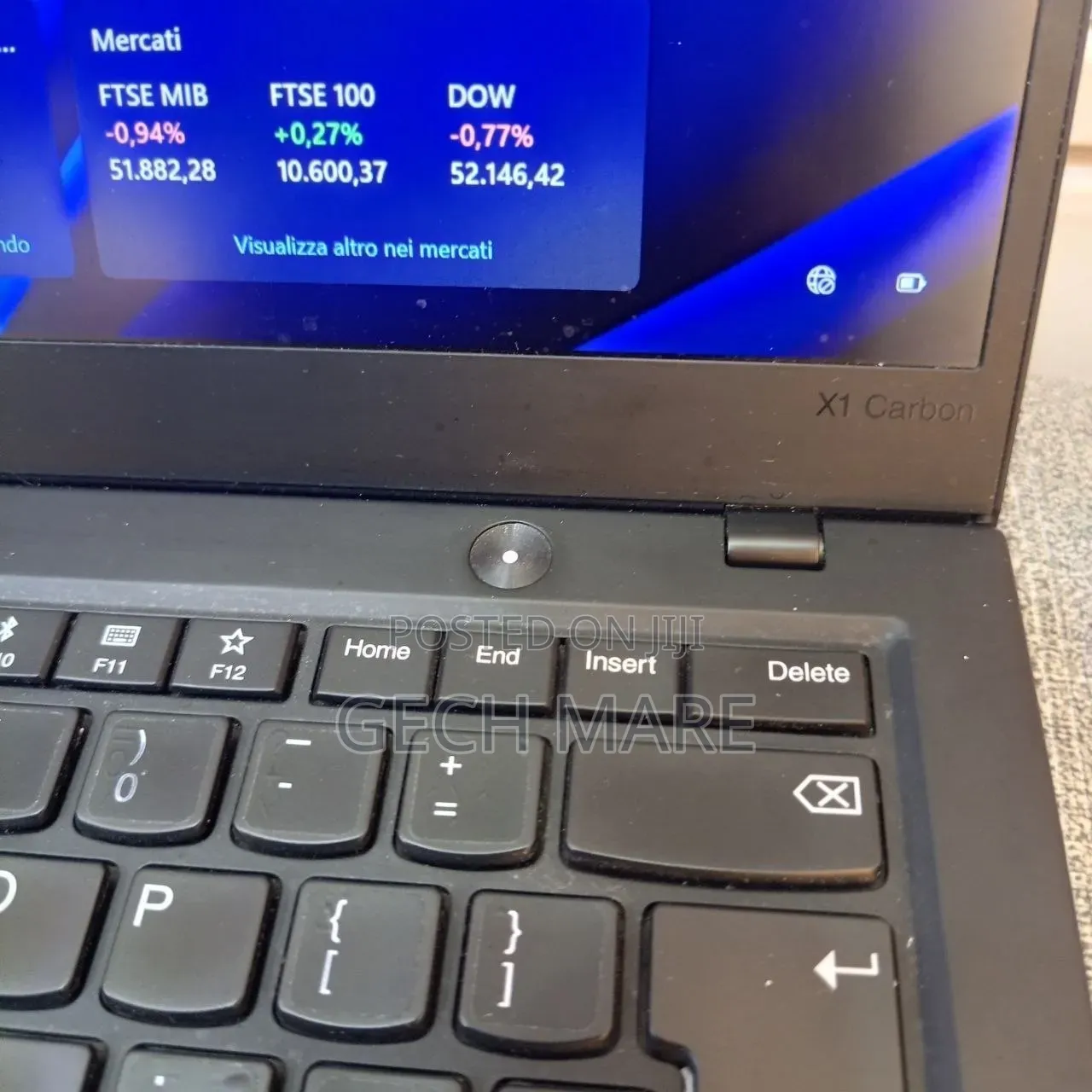 New Laptop Lenovo ThinkPad X1 Carbon 16GB Intel Core i7 SSD 512GB