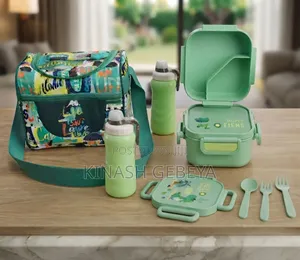 5pcs Top Quality Kids Lunch Box Set