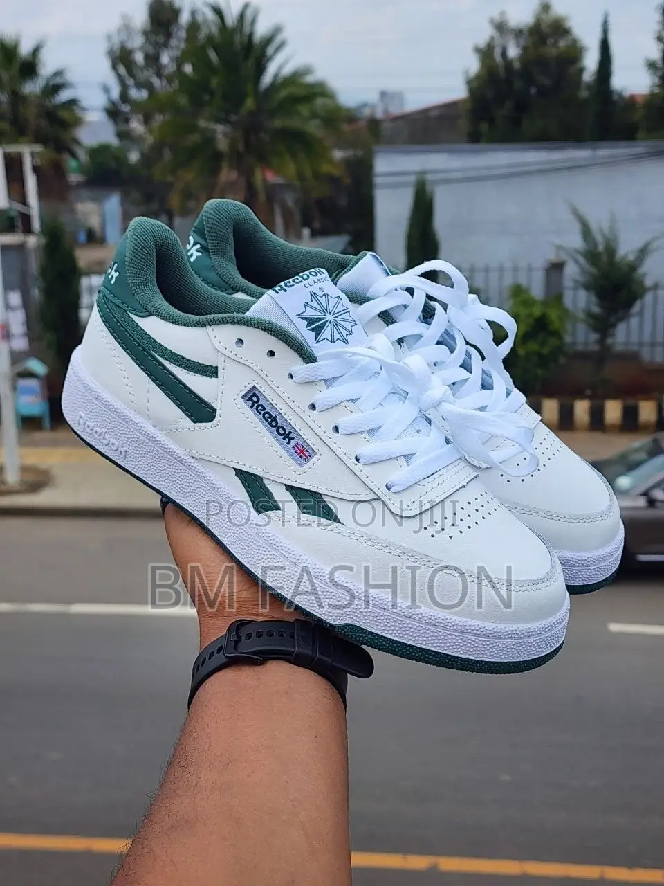 Reebok Mens Sneakers White Classic