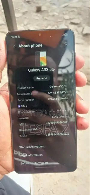 New Samsung Galaxy A33 5G 128 GB Black