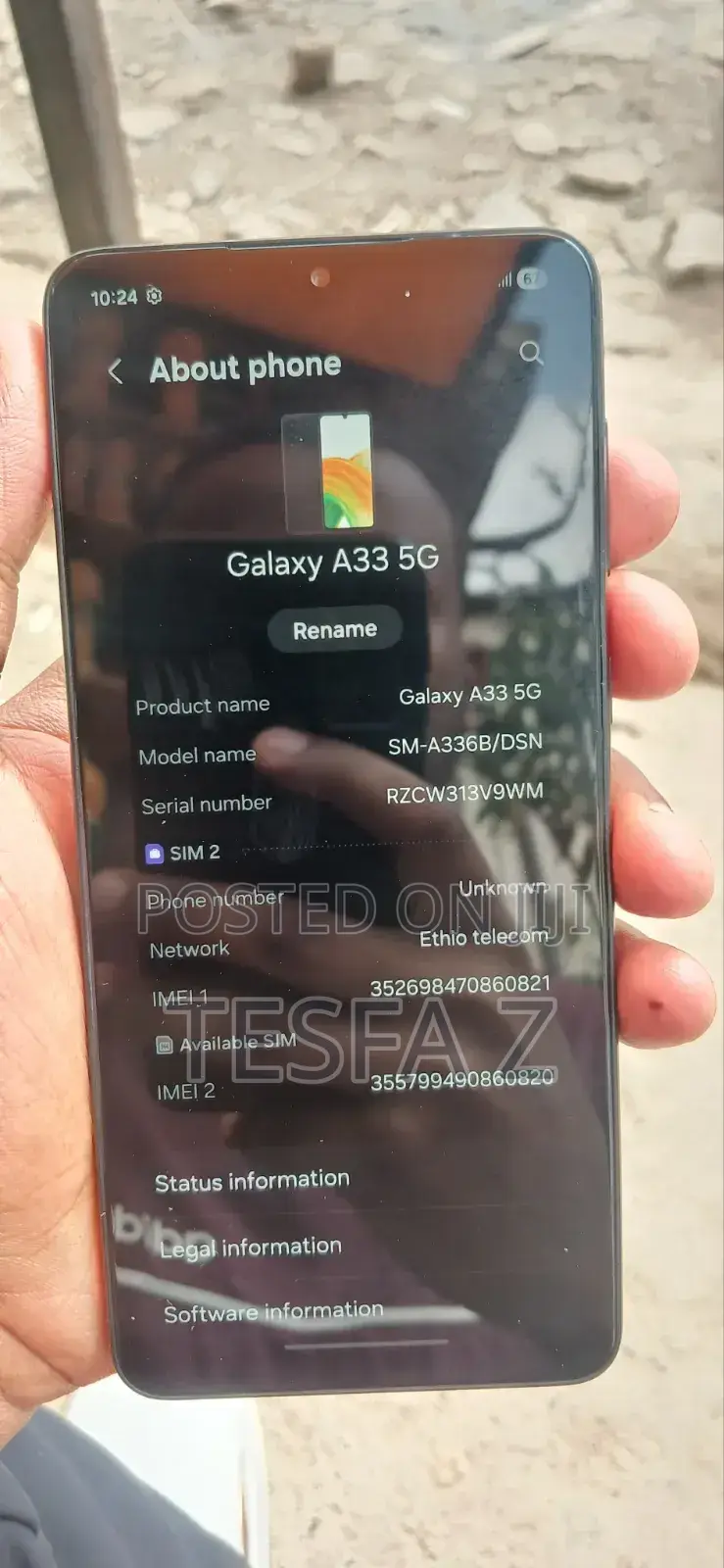 New Samsung Galaxy A33 5G 128 GB Black
