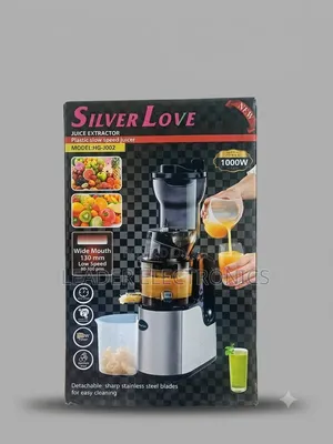 Silver Love Juicer Extractor – Fresh Healthy Juice Every Day