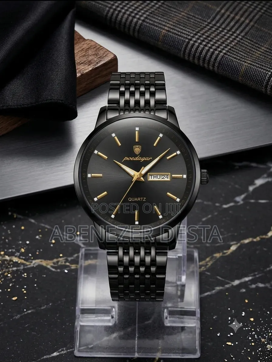 Poedagar Men Quartz and Luxury Watch