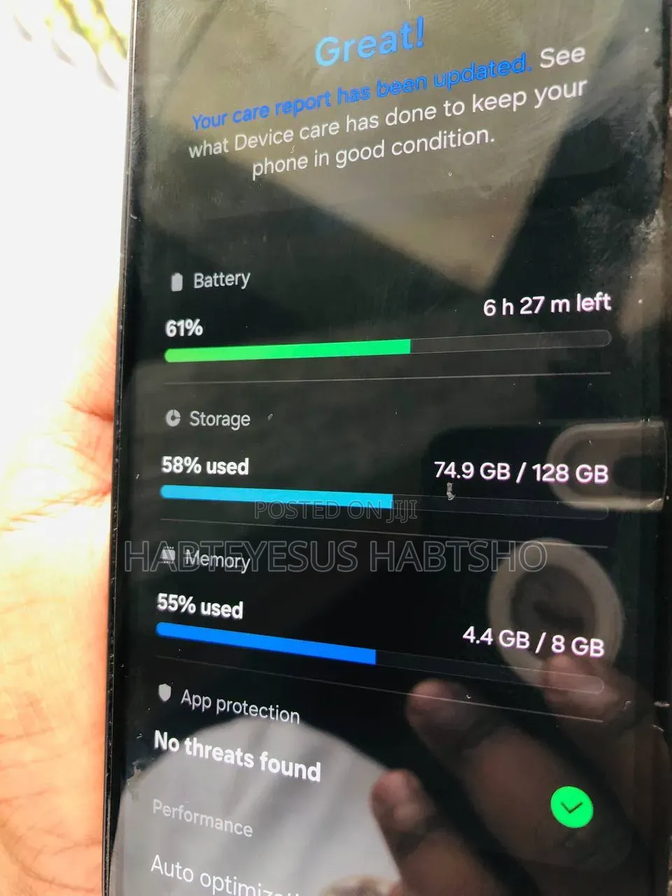 Samsung Galaxy A54 5G 128 GB Black