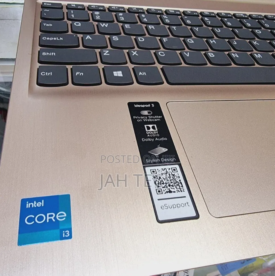 New Laptop Lenovo Ideapad 3 8GB Intel Core i3 SSD 256GB