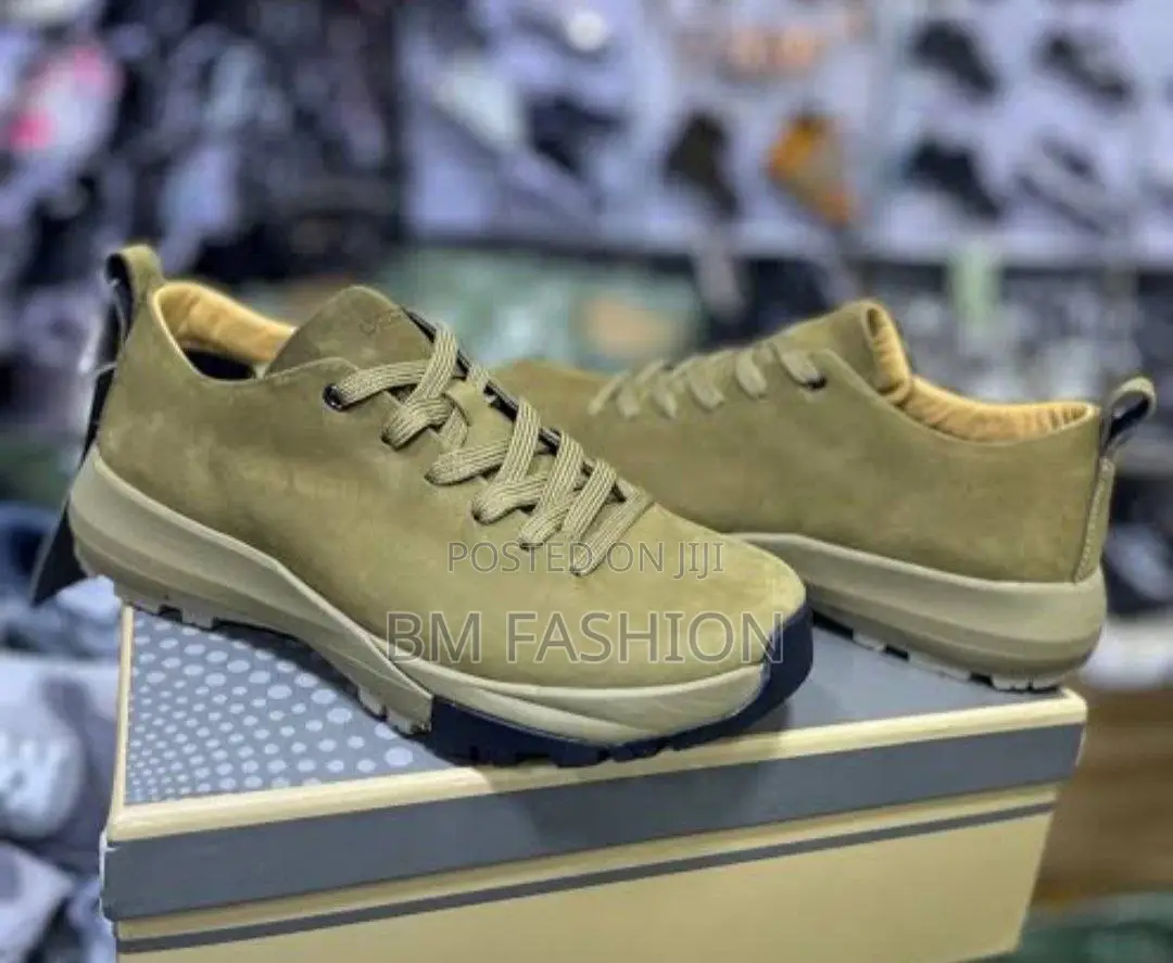 Light Green ECCO Mens Casual Comfortable Shoes