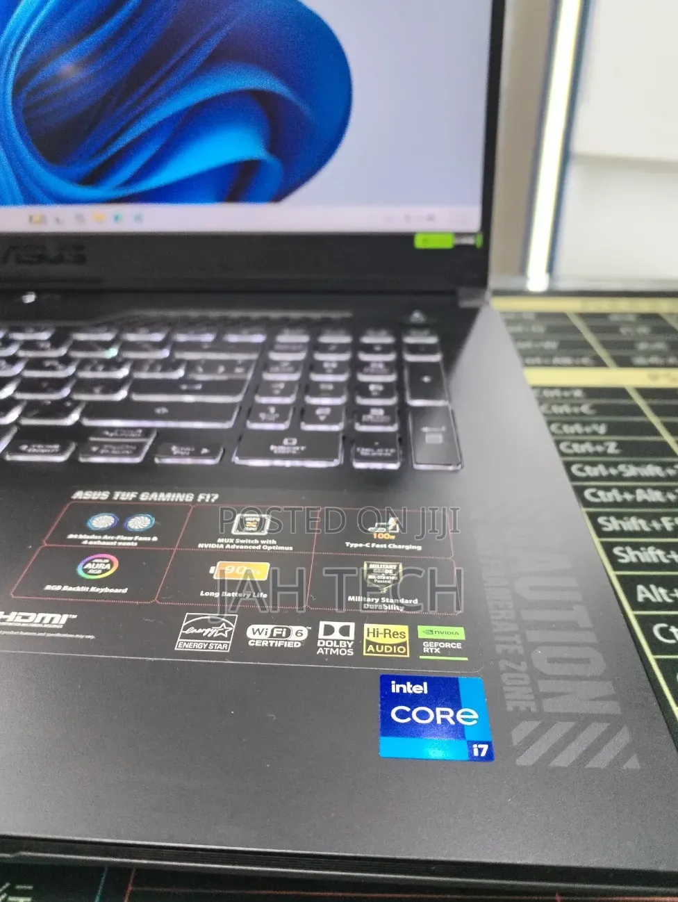 New Laptop Asus TUF Gaming A15 16GB Intel Core i7 SSD 1T