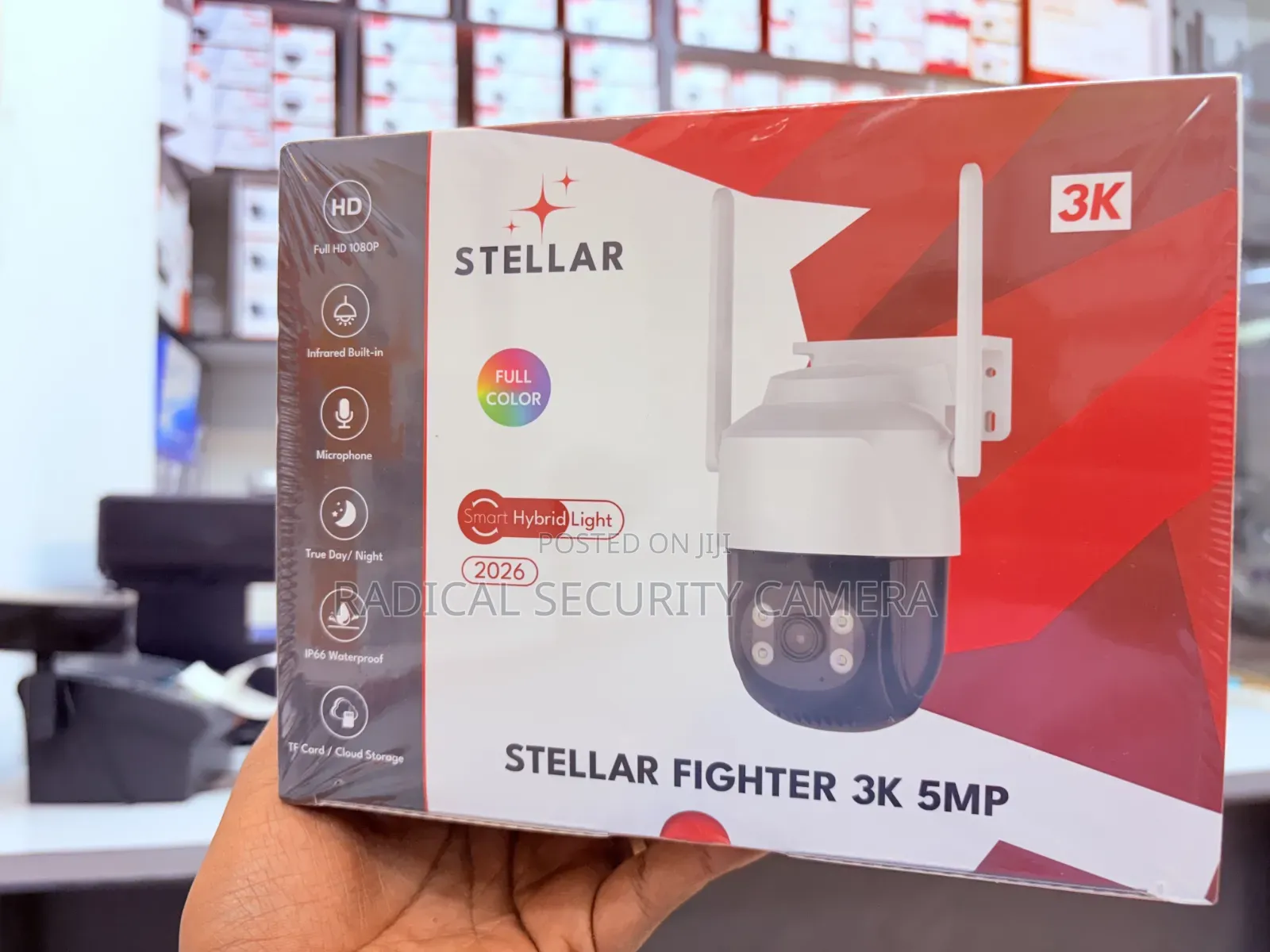 Stellar Fighter 5MP Smart Outdoor Wi-Fi Wireless Camera